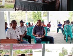 Antusias Warga Kebirangga Tengah Mengikuti Sosialisasi dari Dinas PUPR Ende