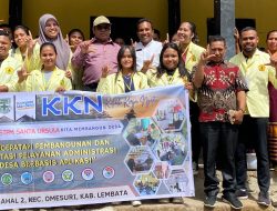 Camat Omesuri, KKN Mahasiswa STPM Mendorong Pertumbuhan Ekonomi dan Akselerasi Pembangunan di Desa