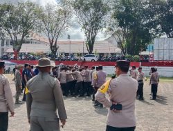 Polres Ende Gelar Simulasi Pengamanan Pilkada 2024
