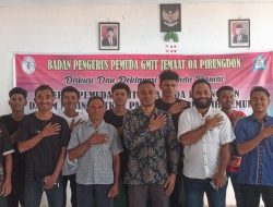 Gelar Diskusi dan Deklarasi Pilkada Damai, Pemuda Jemaat Oa Pirungdon Minta Partisipasi Pemilih Pemula