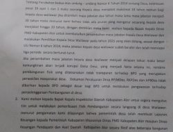 Tidak Puas Dengan Kinerja Kades Selama 3 Periode, Perwakilan Masyarakat Wailawar Surati Inspektorat dan PMD Kabupaten Alor