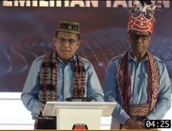 Debat Perdana; Melki-Jhoni Sebut Banyak Menteri dari Koalisi Partai siap Dukung Program Pembangunan di NTT