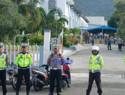 Personel Polres Ende Amankan Kegiatan Ibadah Perayaan Kenaikan Yesus Kristus