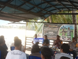 Peran Penting Pemuda Menjaga Situasi Damai, Kapolres Alor Genggam Tangan dan Ngopi Presisi