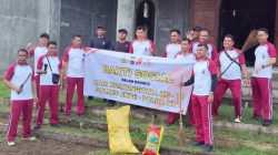 Sambut Hari Bhayangkara ke-79, Polres Ende Gelar Bakti Sosial Bersihkan Tempat Ibadah