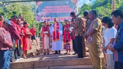 SYUKURAN HUT KE-68 DAN PELETAKAN BATU PERTAMA PEMBANGUNAN GEDUNG GEREJA EBENHAIZER KAILAKU, SINERGITAS KEHADIRAN PEMERINTAH.