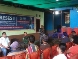 Serap Aspirasi Warga, Yupiter Moulobang Gelar Reses di Tombang Kalabahi Tengah