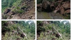 Akibat Longsor, Akses Jalan di Lepkes Terputus Total