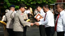 Penghargaan dan Apresiasi atas Dedikasi Luar Biasa, Tim Sus Pengungkapan Kasus Sebastian Bokol Terima Penghargaan Kapolda NTT