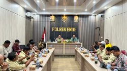 Silaturahmi dengan Jurnalis, Kapolres Ende Dorong Sinergi Media dan Kepolisian