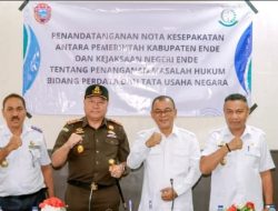 Pemda Ende dan Kejaksaan Negeri Ende Perkuat Penanganan Hukum Perdata dan Tata Usaha Negara