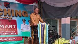 Launching NTT Mart Di Kabupaten Alor, Wagub Johni Asadoma : “NTT Mart adalah Wadah Peningkatan Produktivitas Pengusaha IKM dan UMKM”