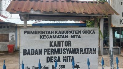 Warga Desa Nita Geruduk Kantor BPD Terkait Transparansi Dana Desa