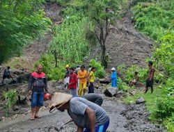 Megi Sigasere Desak Penanganan Cepat Longsor Jalur Mbay–Maumere di Maurole