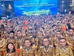 Bupati dan Wabup Ende Hadiri Rakornas Bersama Presiden Prabowo di Sentul