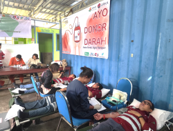 PT Sokoria Geothermal Indonesia Gelar Aksi Donor Darah Bersama PMI Cabang Ende