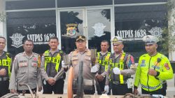 ​Polres Ende Musnahkan 65 Knalpot Racing, Kapolres: Jangan Ada Lagi Suara Bising di Malam Hari