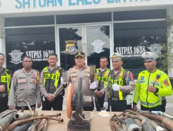 ​Polres Ende Musnahkan 65 Knalpot Racing, Kapolres: Jangan Ada Lagi Suara Bising di Malam Hari