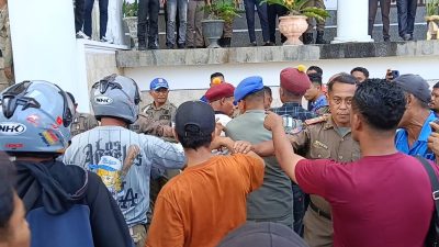 Oknum Satpol PP Ende dilaporkan ke Polres Ende oleh PMKRI Ende