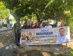 AWK Serahkan Hewan Kurban untuk Masjid Besar Yam Nursalam Wangatoa Lembata 