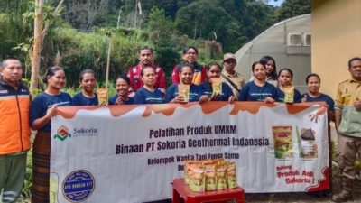 PT SGI Bangun Kemandirian Ekonomi Desa Sokoria Lewat Inovasi Produk Labu Jepang