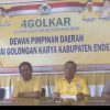 Persiapan Musda Golkar Ende Capai 95 Persen, Empat Nama Digadang Rebut Kursi Ketua