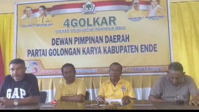 Persiapan Musda Golkar Ende Capai 95 Persen, Empat Nama Digadang Rebut Kursi Ketua