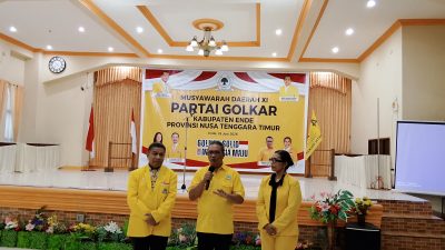 Breaking News, Domi Mere Resmi Pimpin Partai Golkar Kabupaten Ende Periode 2026-2031