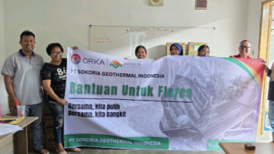 PT Sokoria Geothermal Indonesia Salurkan Bantuan Kemanusiaan bagi Masyarakat Terdampak Gempa di Flores