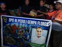 AWK Turun Langsung ke Palue, Bawa Bantuan Sembako untuk Warga Terdampak Gempa