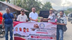 ABPDENAS NTT Salurkan Bantuan Sembako untuk Warga Terdampak Gempa di Desa Peozaka Ramba