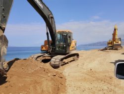 BCTC Respon Cepat Tangani Longsor Jalan Ende–Aegela Akibat Gempa Flores
