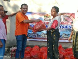 Komunitas Lewotana Jakarta Distribusikan 105 Paket Bantuan ke Warga Terdampak Gempa di Nagekeo