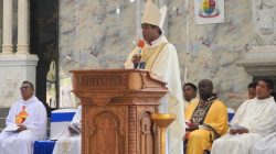 Uskup Agung Ende Tahbiskan Gereja Wonda, Singgung Bahaya Human Trafficking