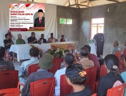 Angelius Wake Kako Sosialisasi Empat Pilar di Desa Nuaja Kec. Ende